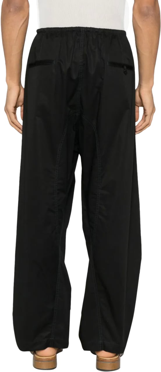 Lemaire Twisted Over Pants Black Zwart