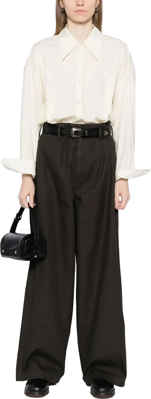 Lemaire Large Chino Espresso Bruin