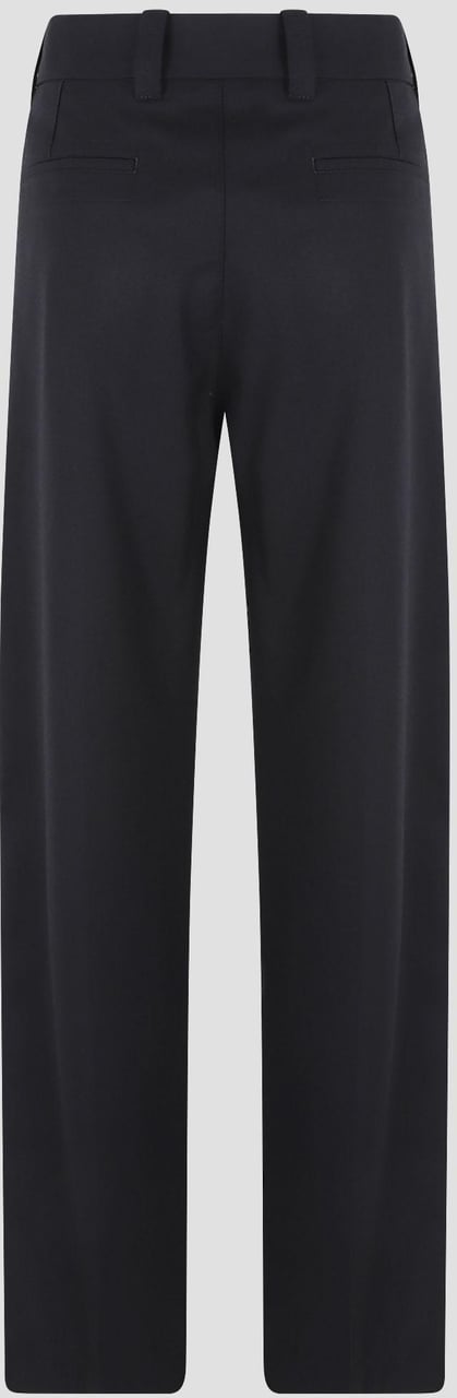 Lemaire Straight Tailored Pants Blauw