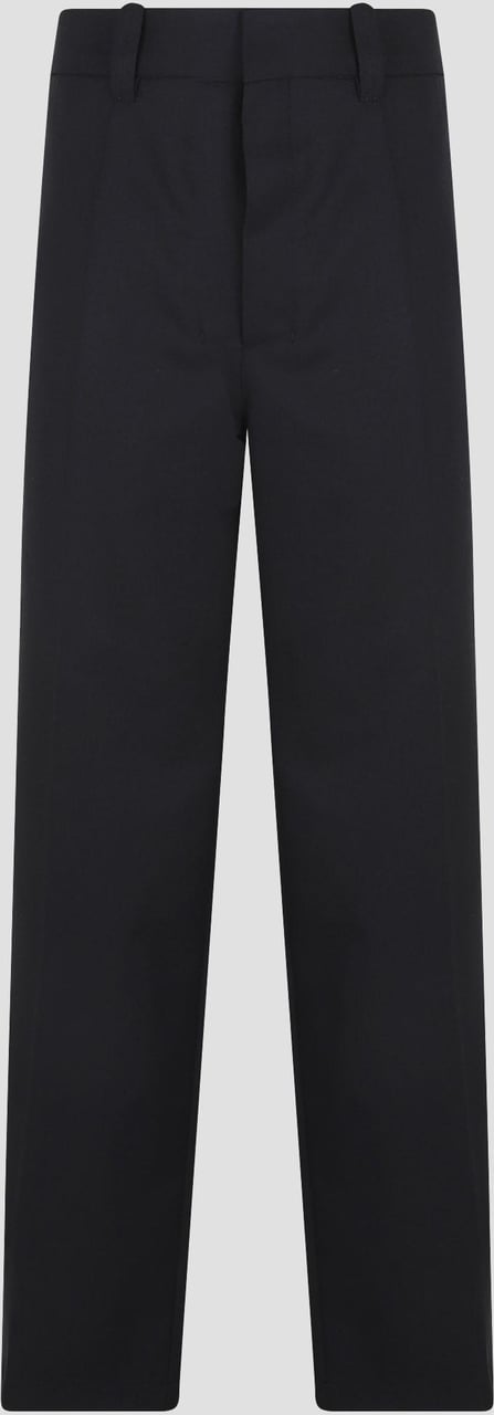 Lemaire Straight Tailored Pants Blauw