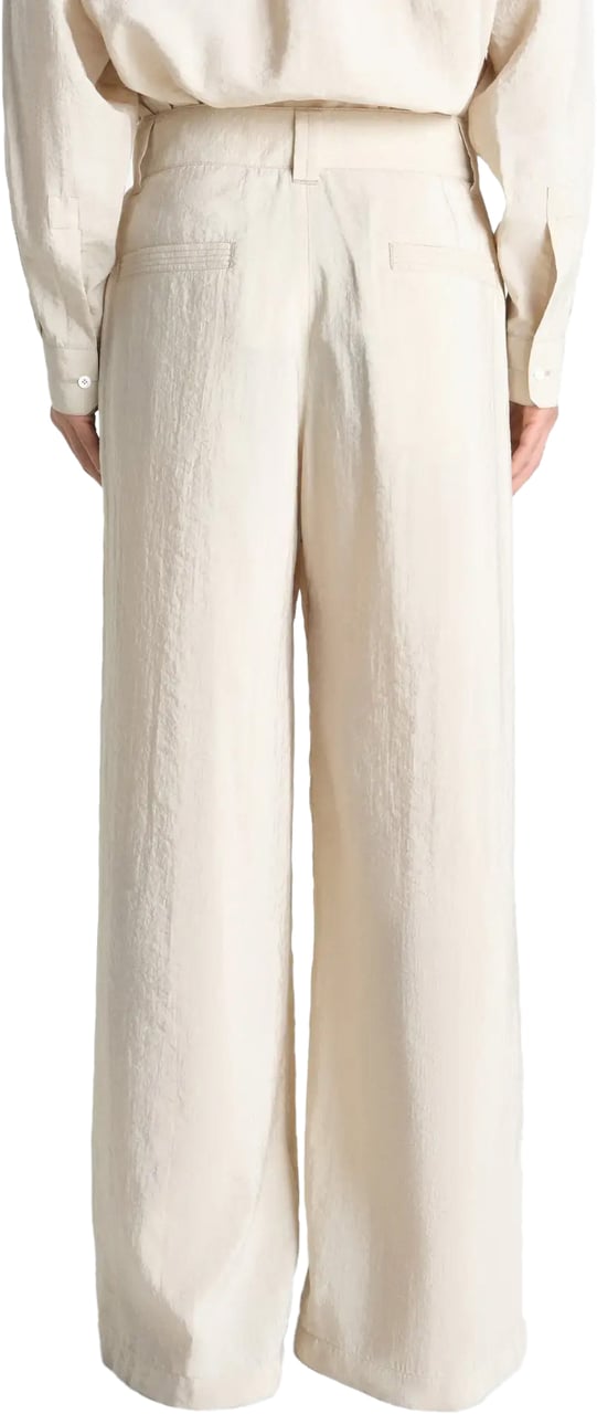 Lemaire Straight Tailored Pants Oat Milk Divers