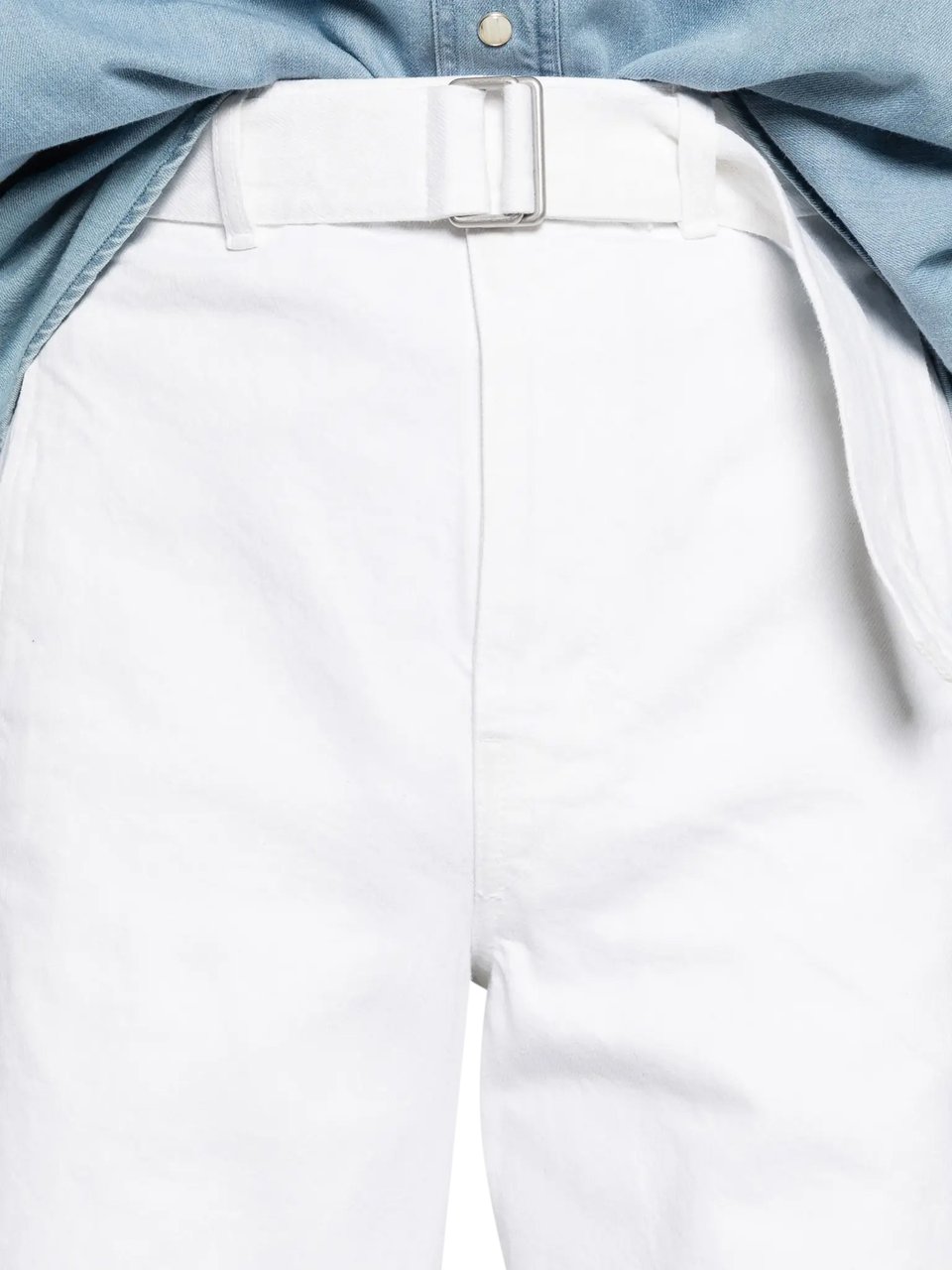 Lemaire Twisted Belted Pants Milk Wit