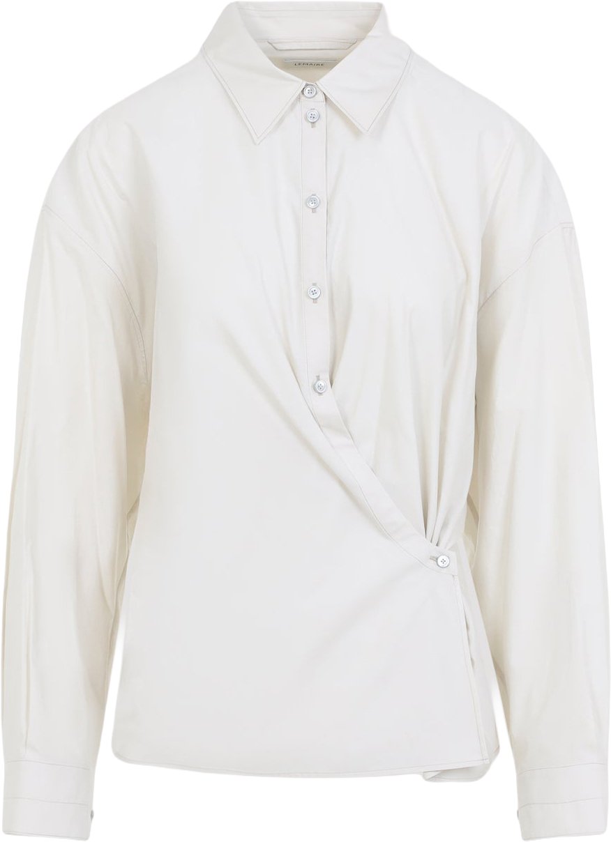 Lemaire Lemaire Straight Collar Twisted Shirt Divers