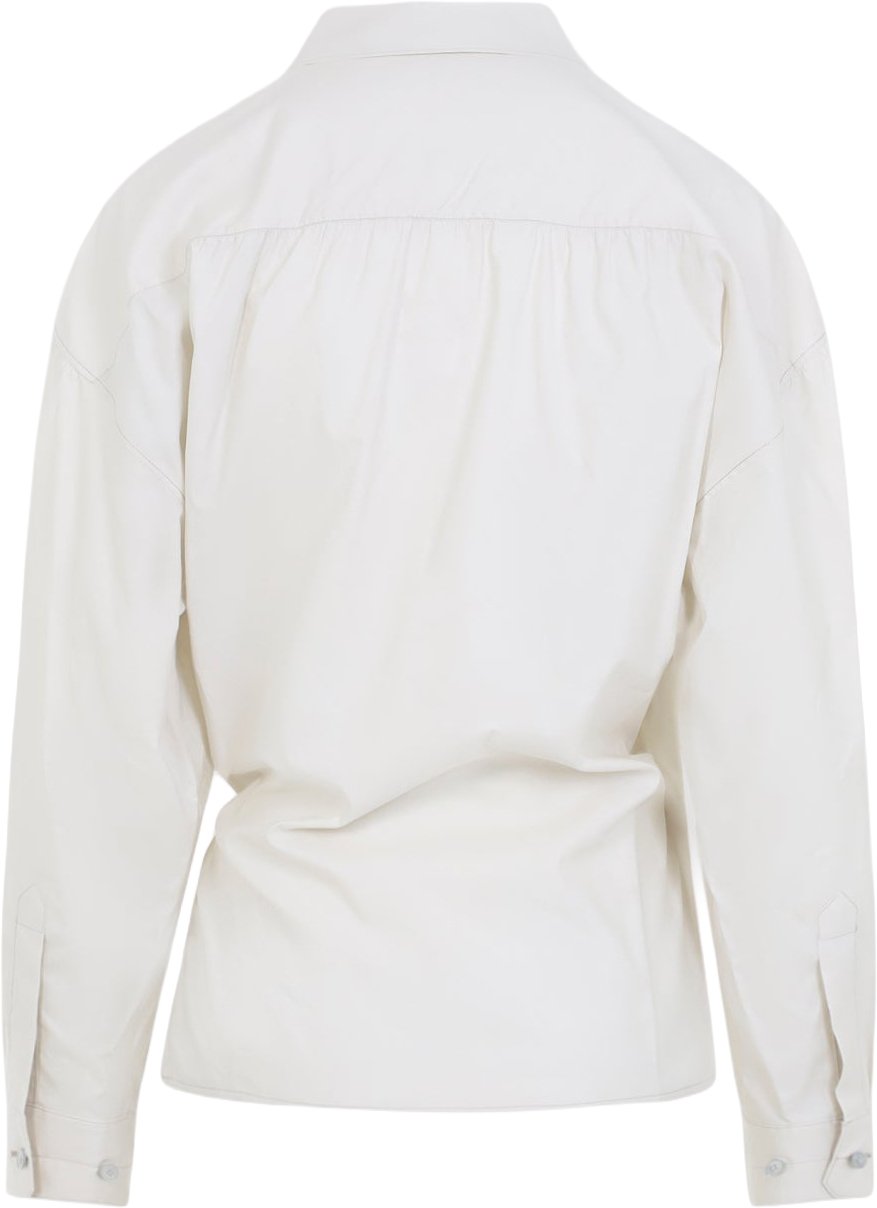 Lemaire Lemaire Straight Collar Twisted Shirt Divers