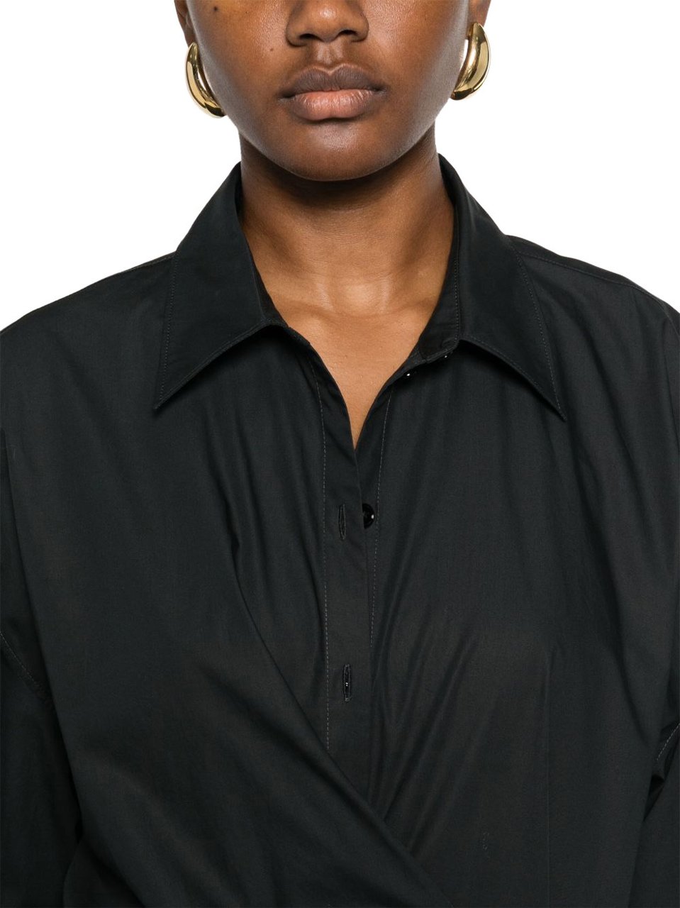Lemaire Shirts Black Zwart