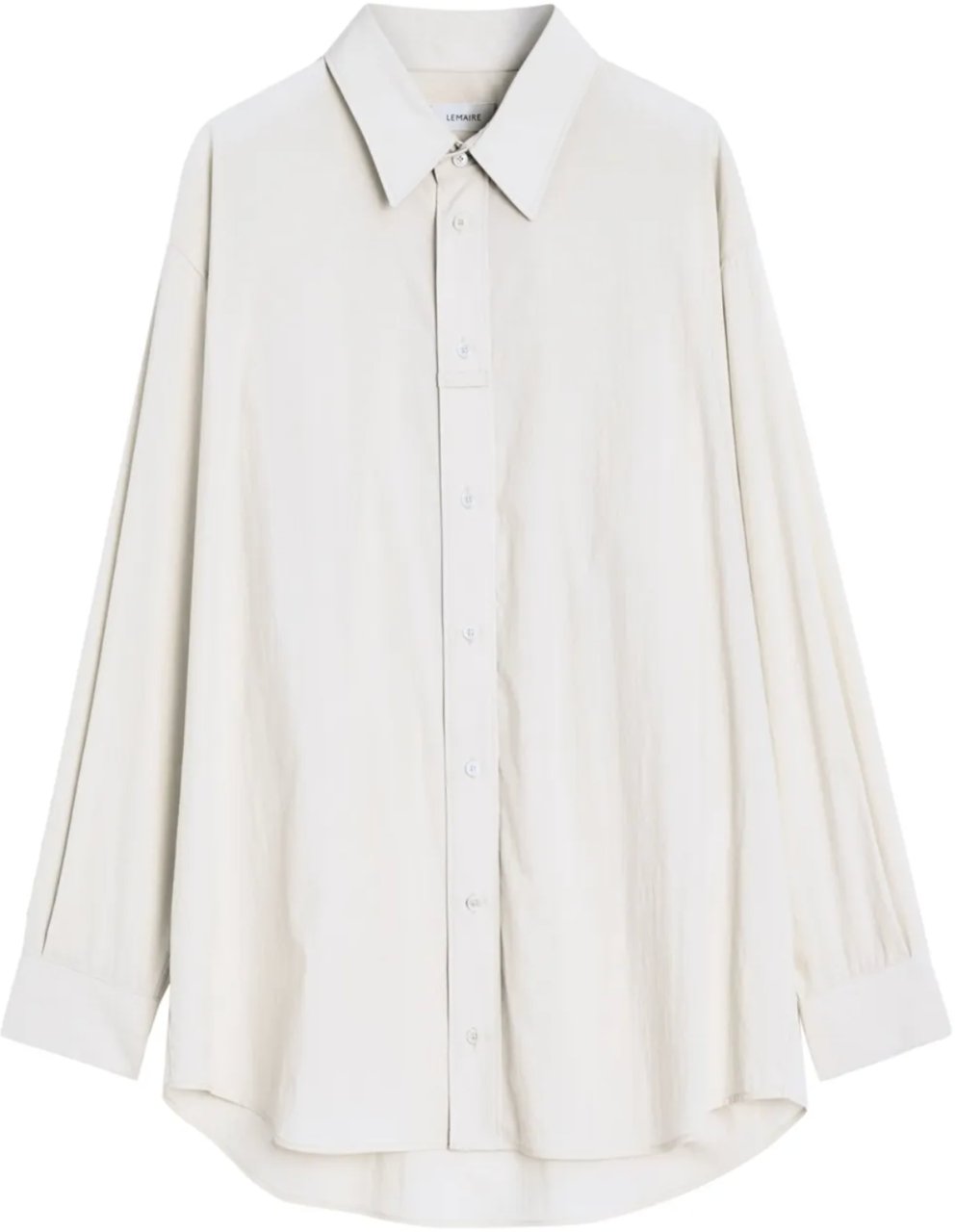 Lemaire Loop Shirt Creamy White Wit
