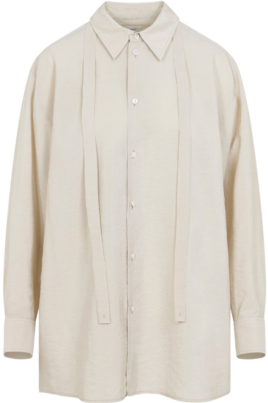 Lemaire Lemaire Long Shirt With Tie Divers