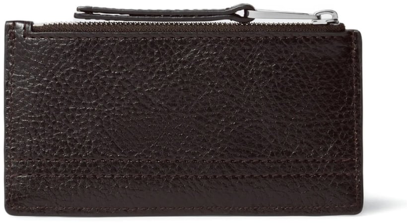 Lemaire Gear Card Holder Coin Purse Espresso Bruin