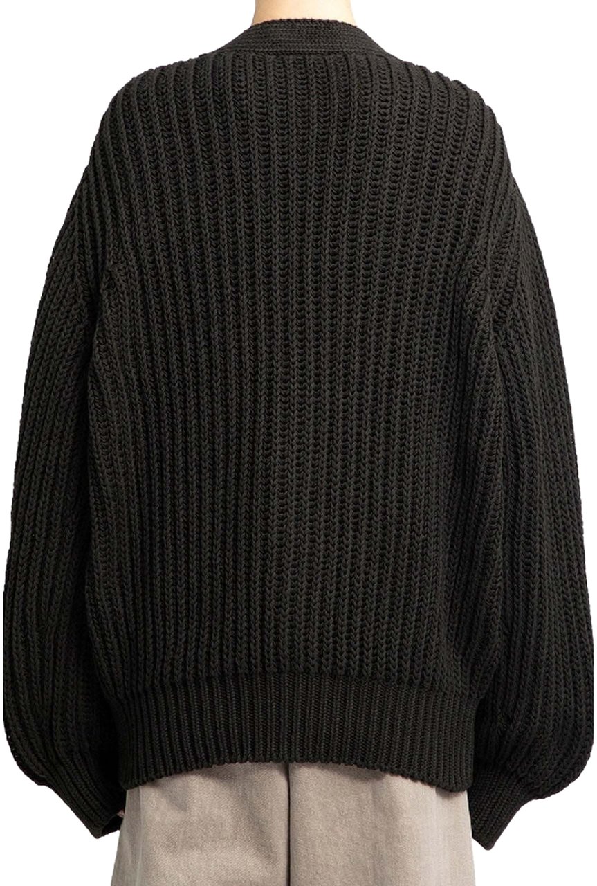 Lemaire Lemaire Knit Cotton Cardigan Bruin