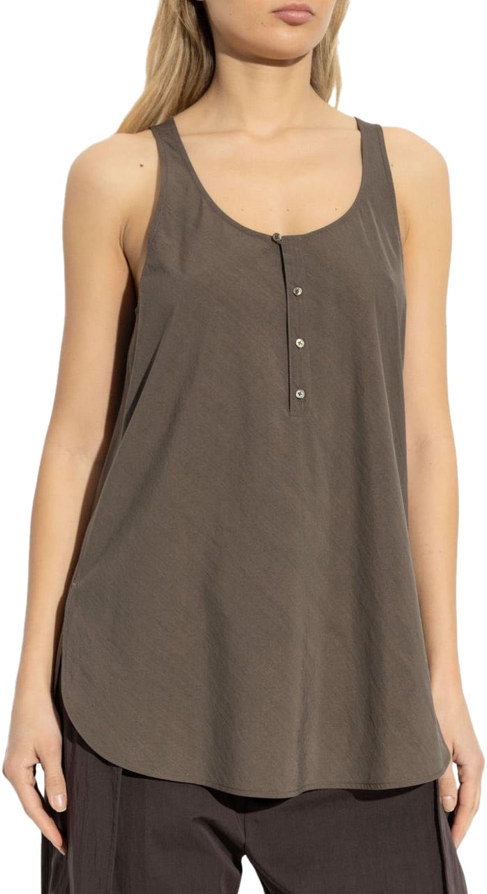 Lemaire T-Shirts And Polos Brown Taupe