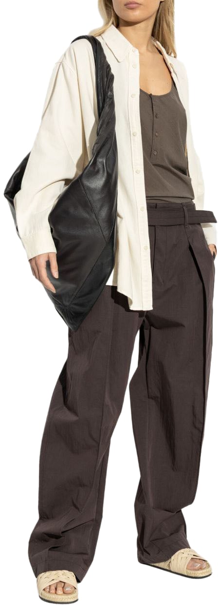 Lemaire T-Shirts And Polos Brown Taupe