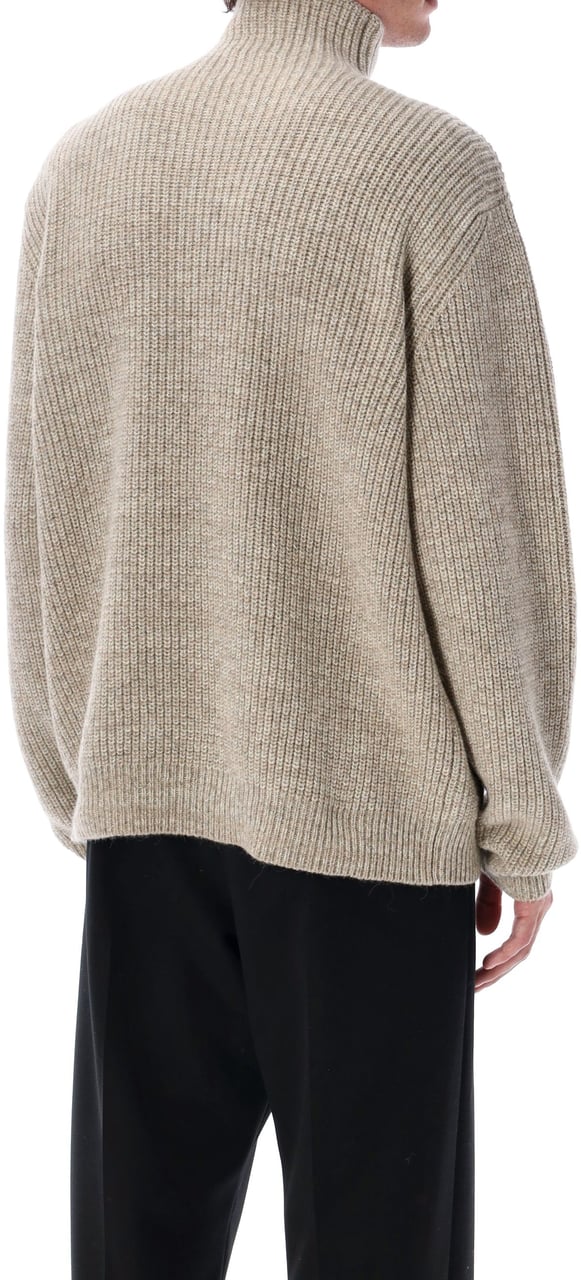Lemaire Highneck Sweater Beige Beige