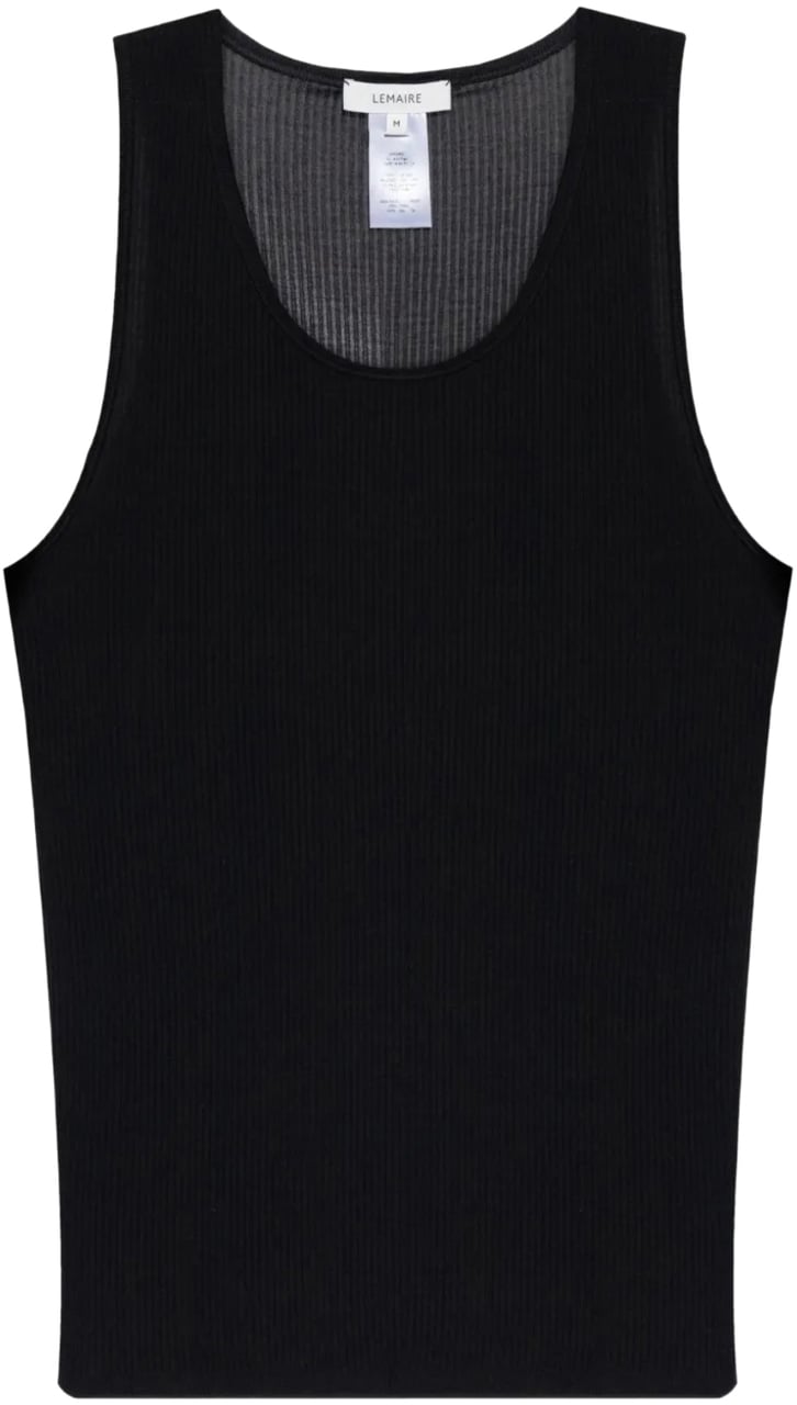 Lemaire Debardeur Granite Black Zwart