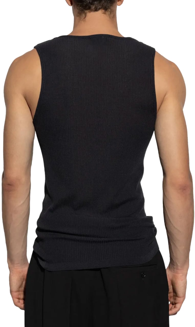 Lemaire Debardeur Granite Black Zwart