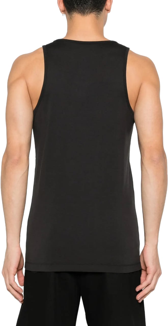 Lemaire Tank Top Squid Ink Zwart