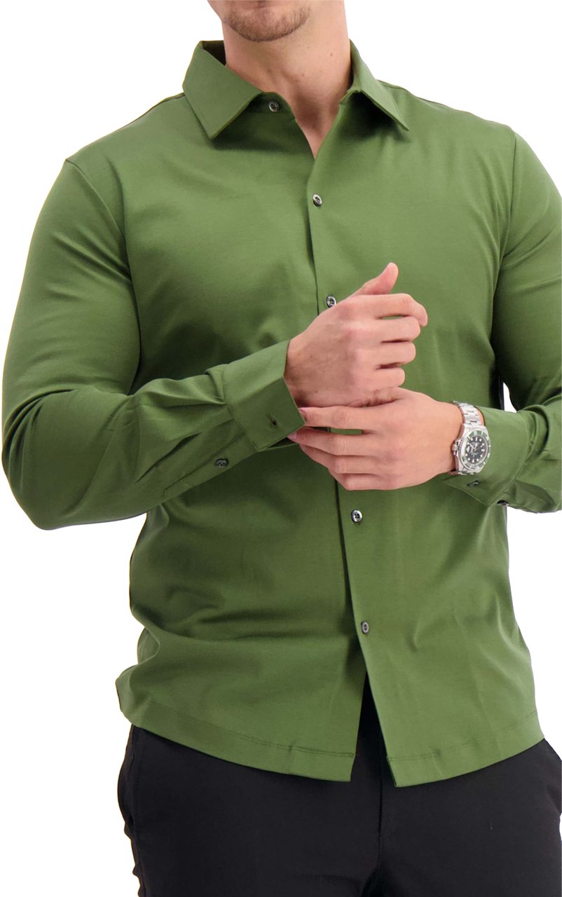Les Brutes Blouse Green Groen