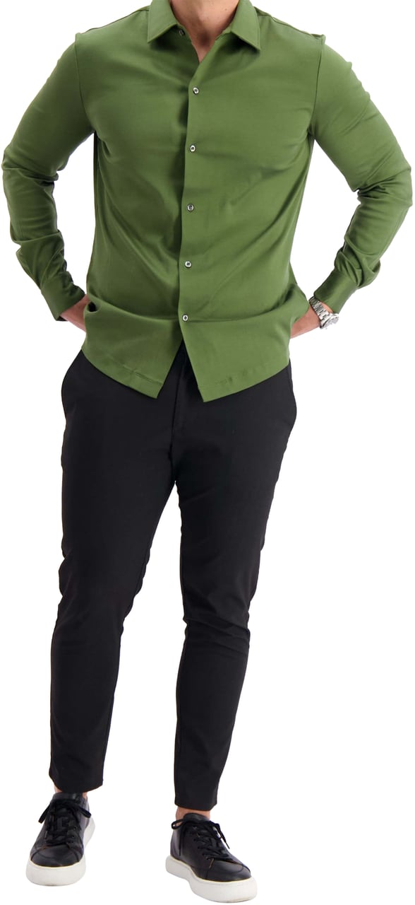Les Brutes Blouse Green Groen