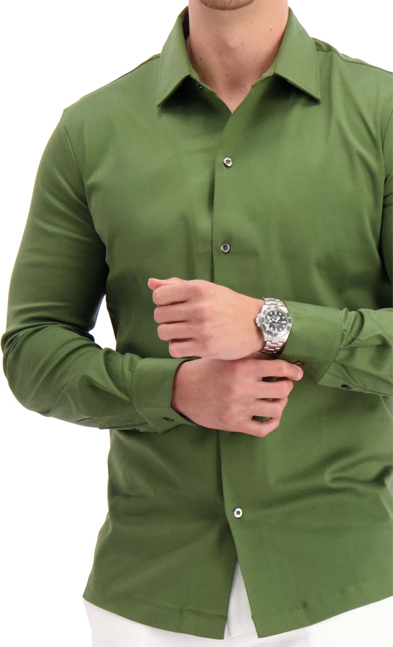 Les Brutes Blouse Green Groen