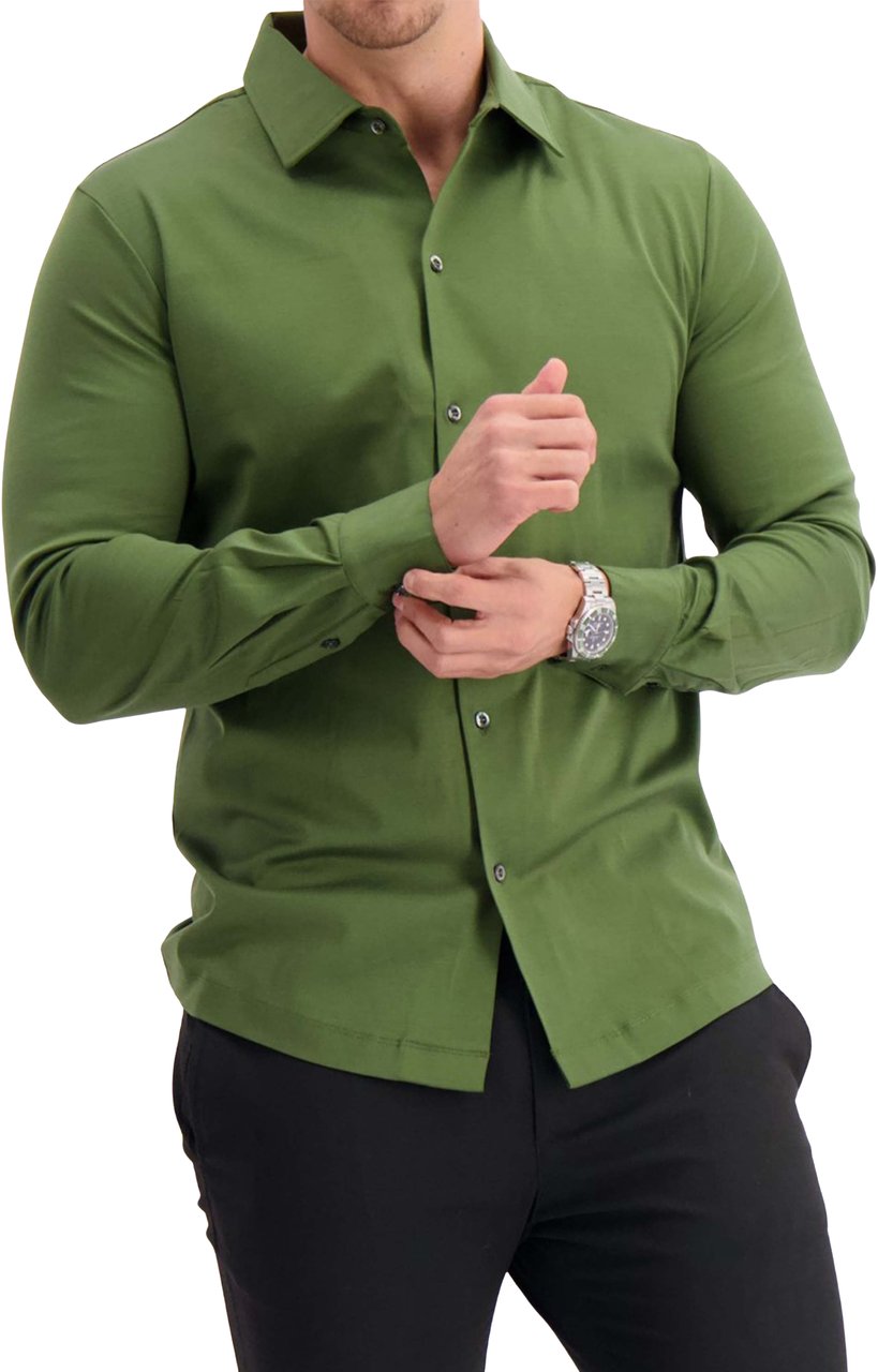 Les Brutes Blouse Green Groen