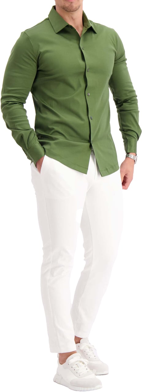 Les Brutes Blouse Green Groen