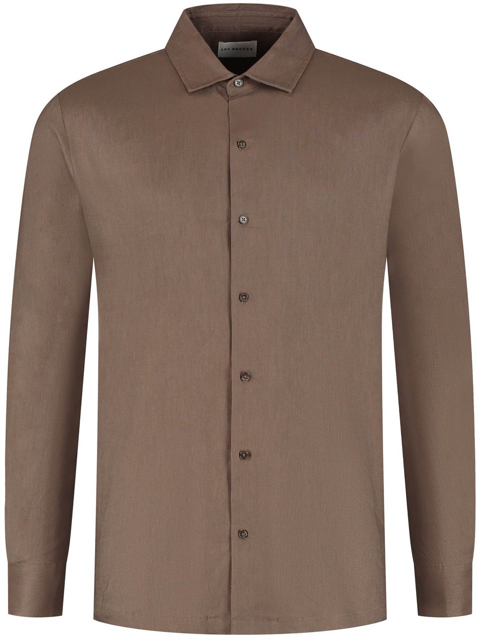 Les Brutes Linen Classic Shirt Wit