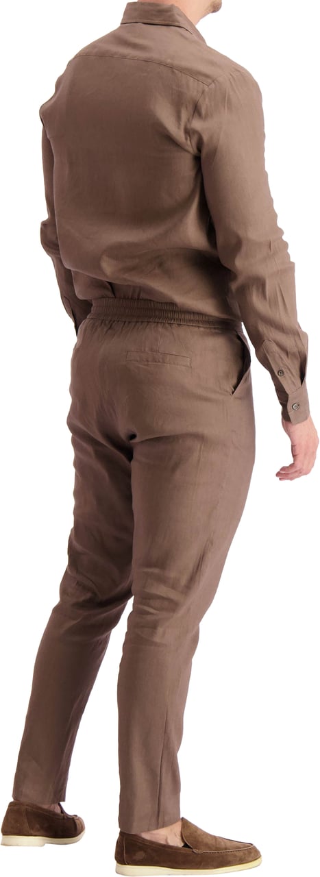 Les Brutes Linen Cuban Shirt Wit