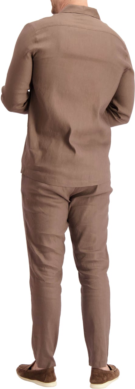 Les Brutes Linen Cuban Shirt Wit