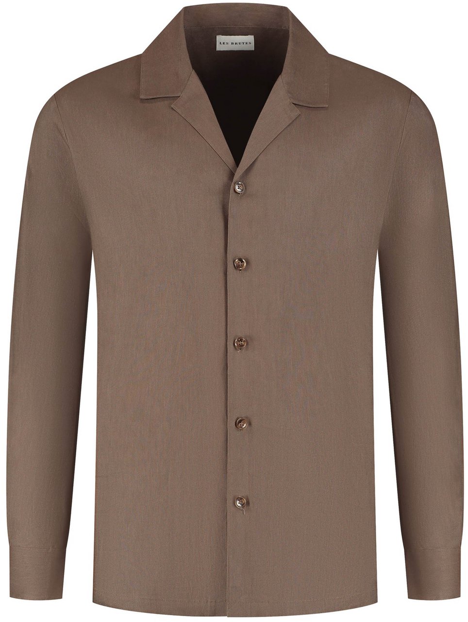 Les Brutes Linen Cuban Shirt Wit