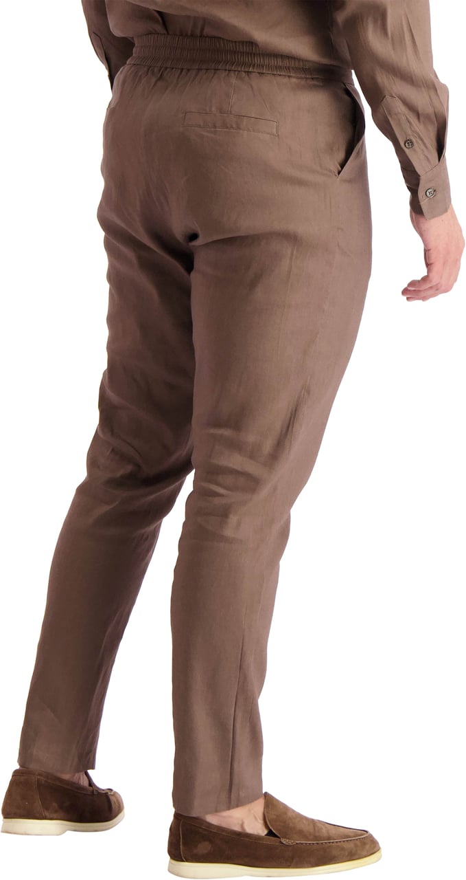 Les Brutes Linen Pantalon Wit