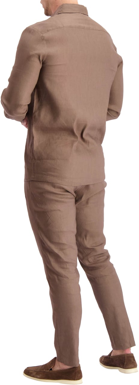 Les Brutes Linen Pantalon Wit