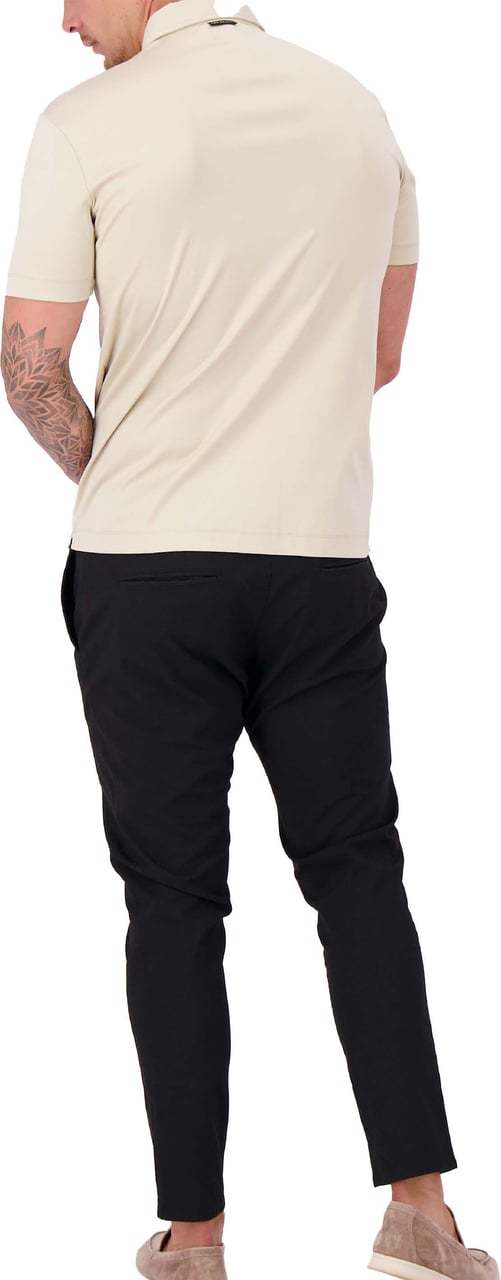 Les Brutes Mercerized Cotton Polo Wit