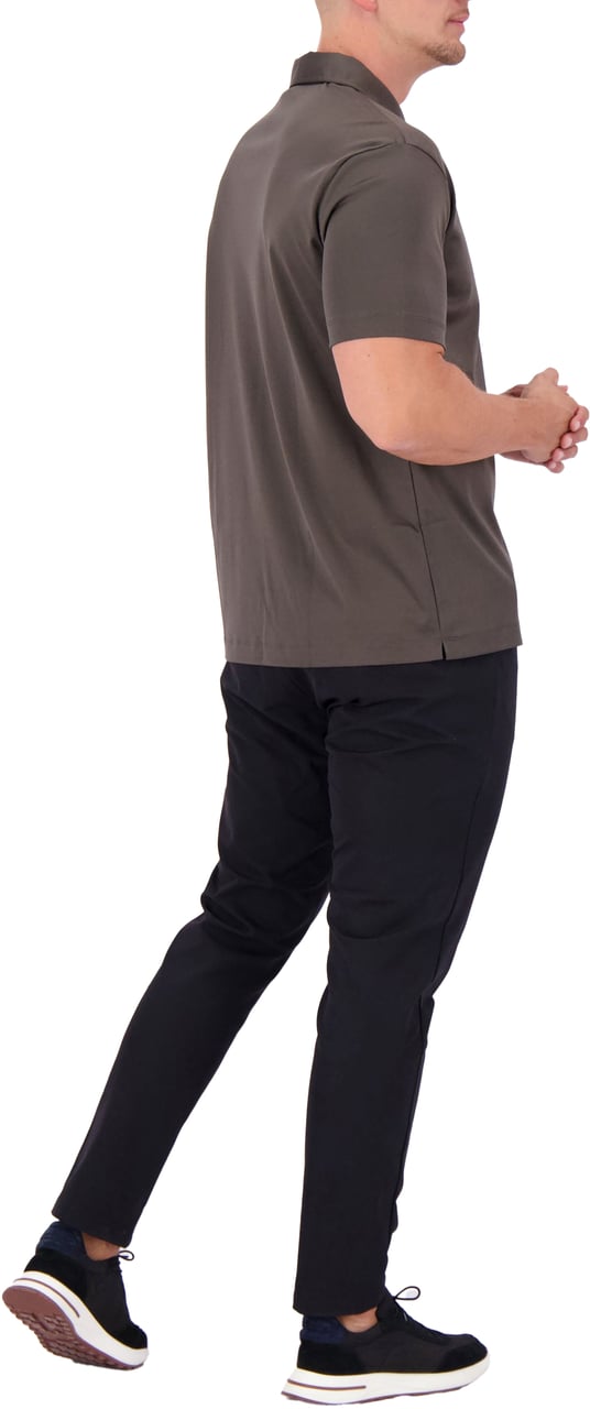 Les Brutes Mercerized Cotton Polo Groen