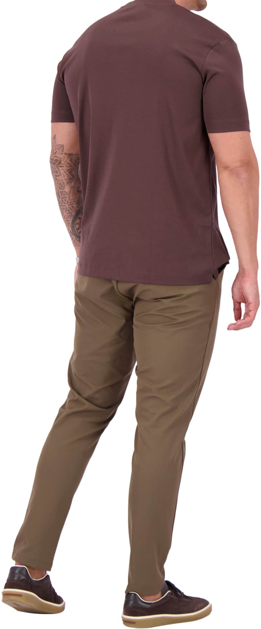 Les Brutes Mercerized Cotton T-Shirt Rood