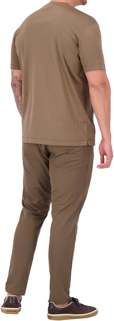 Les Brutes Mercerized Cotton T-Shirt Wit