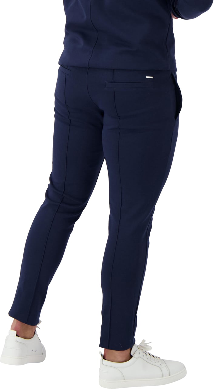 Les Brutes Trousers Pantalon Navy Blauw