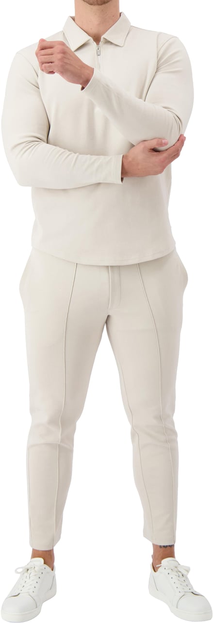 Les Brutes Pantalon Trousers Creme Wit