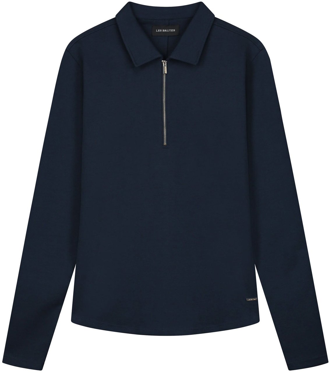 Les Brutes Polo Long Sleeve Blauw