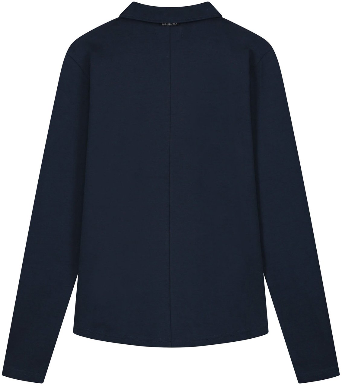 Les Brutes Polo Long Sleeve Blauw
