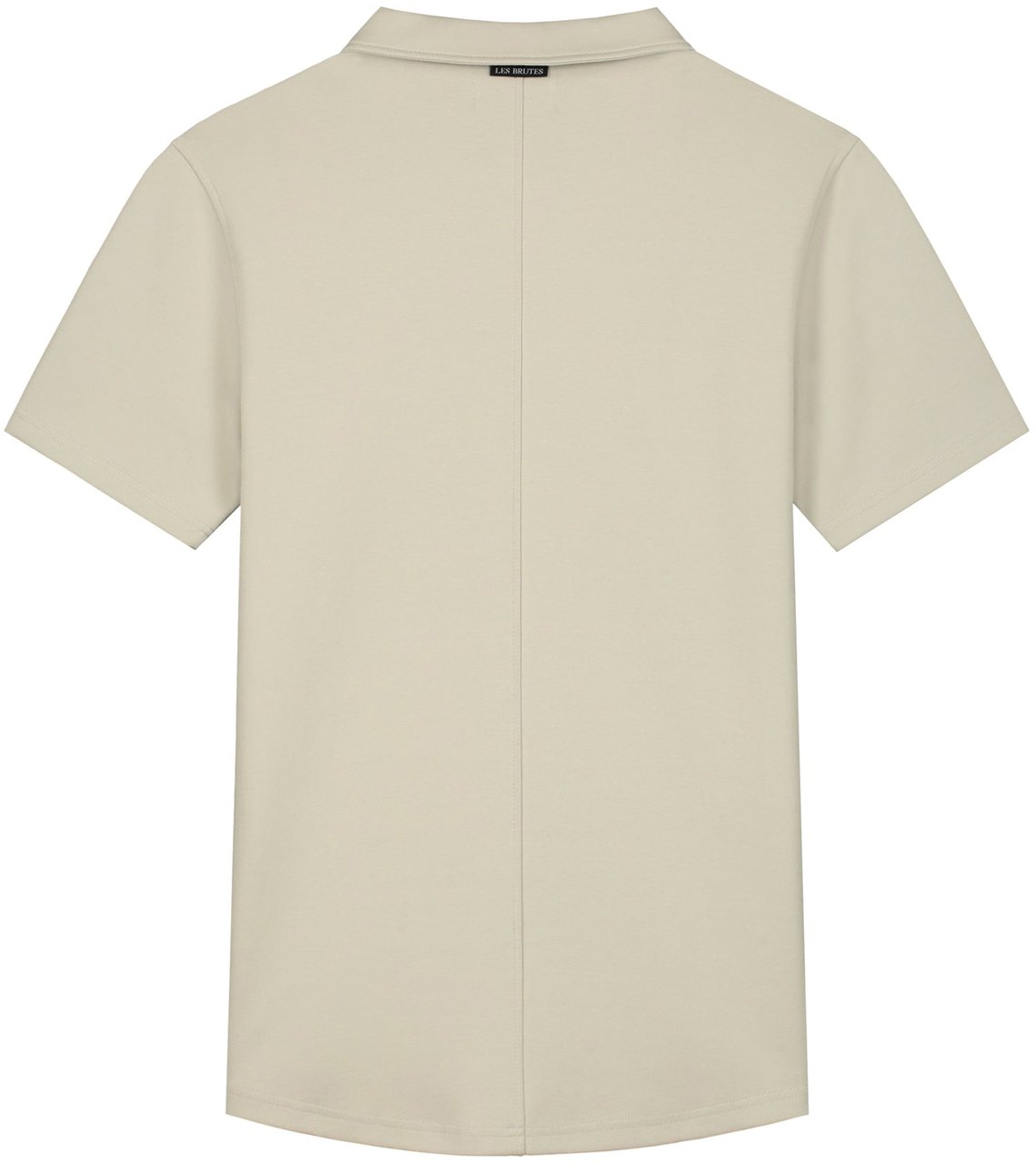 Les Brutes Polo Short Sleeve Creme Wit