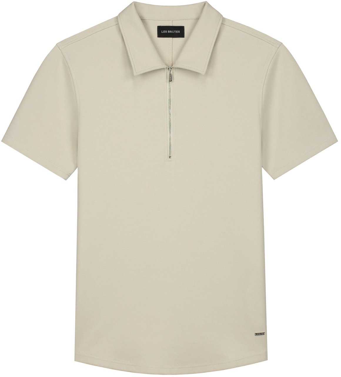 Les Brutes Polo Short Sleeve Creme Wit