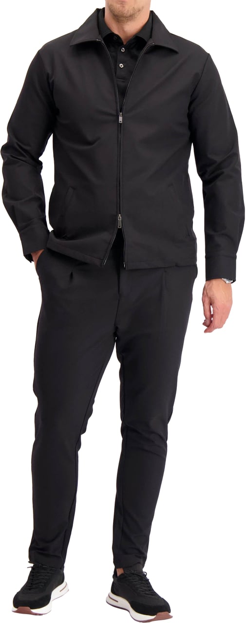 Les Brutes Tech Overshirt Zwart