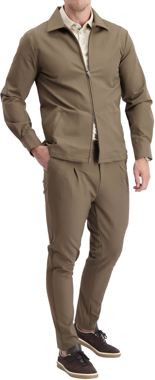 Les Brutes Tech Overshirt Wit