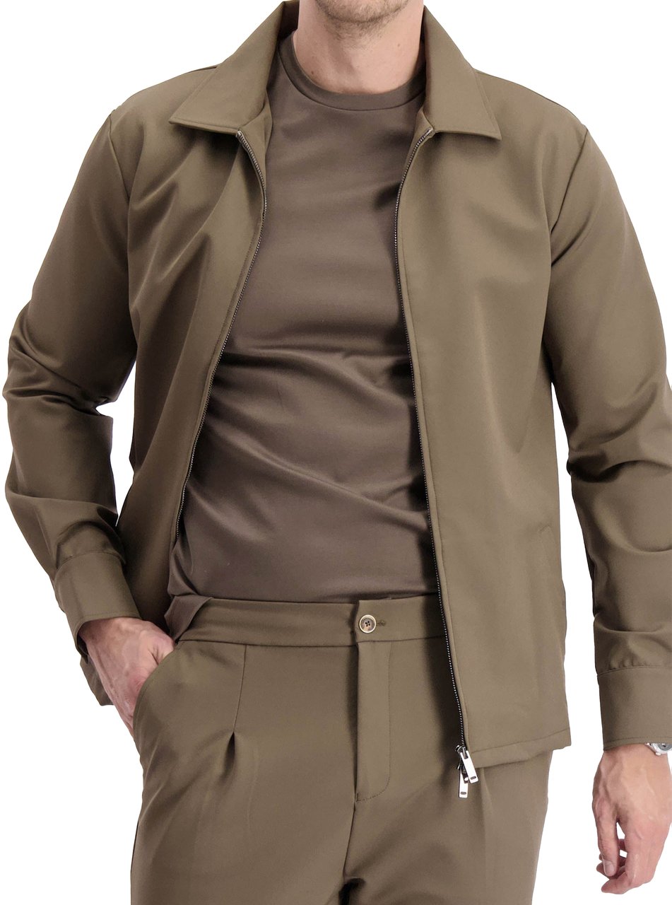 Les Brutes Tech Overshirt Wit