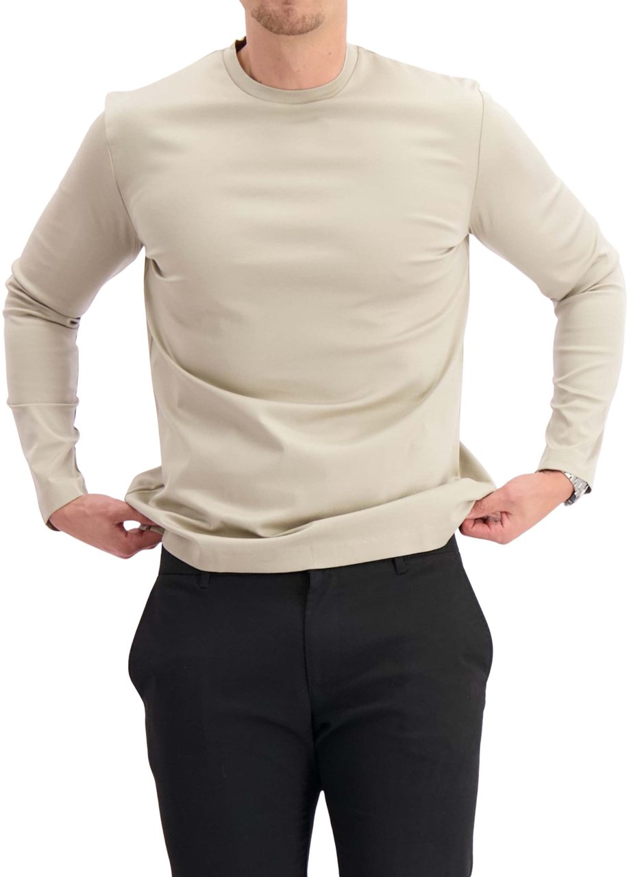 Les Brutes T-shirt Longsleeve Beige Beige