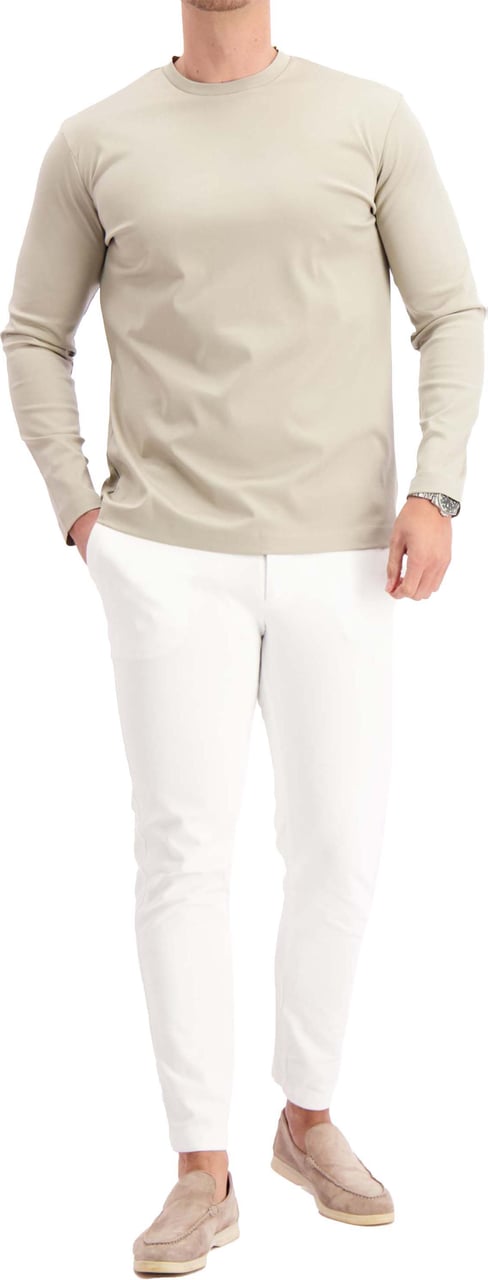 Les Brutes T-shirt Longsleeve Beige Beige