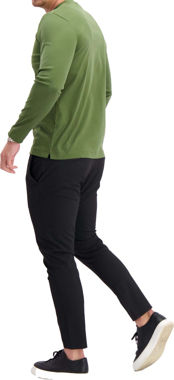 Les Brutes T-shirt Longsleeve Green Groen