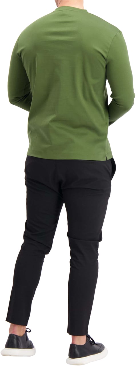 Les Brutes T-shirt Longsleeve Green Groen
