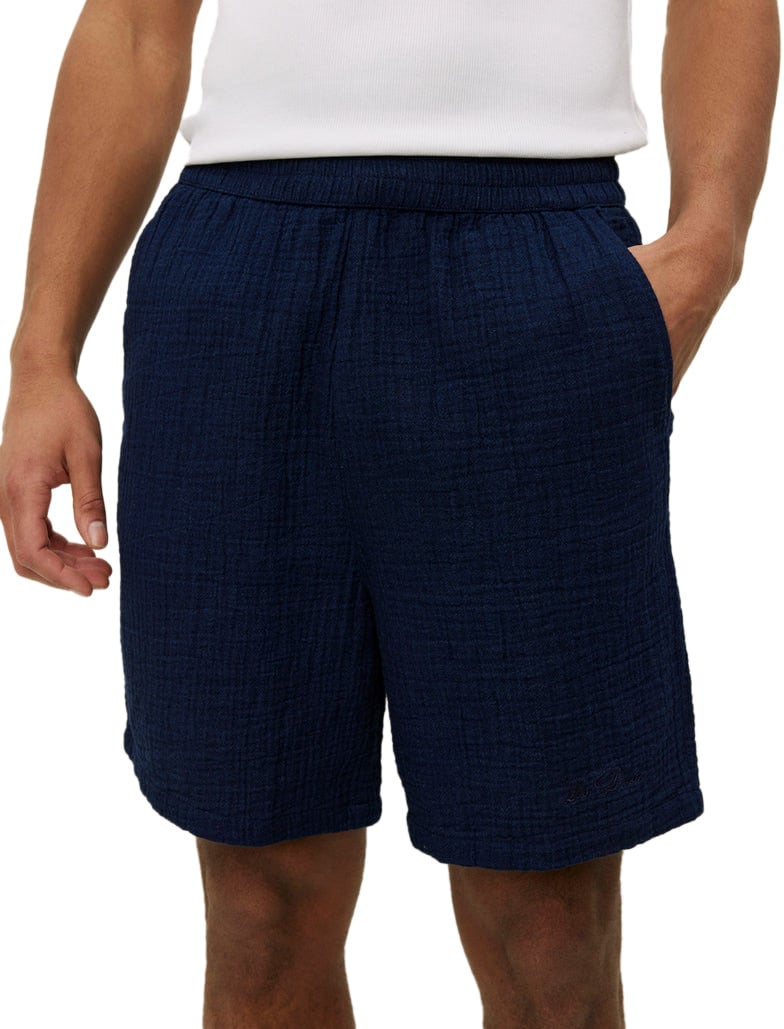 Les Deux Shorts Blue Blauw