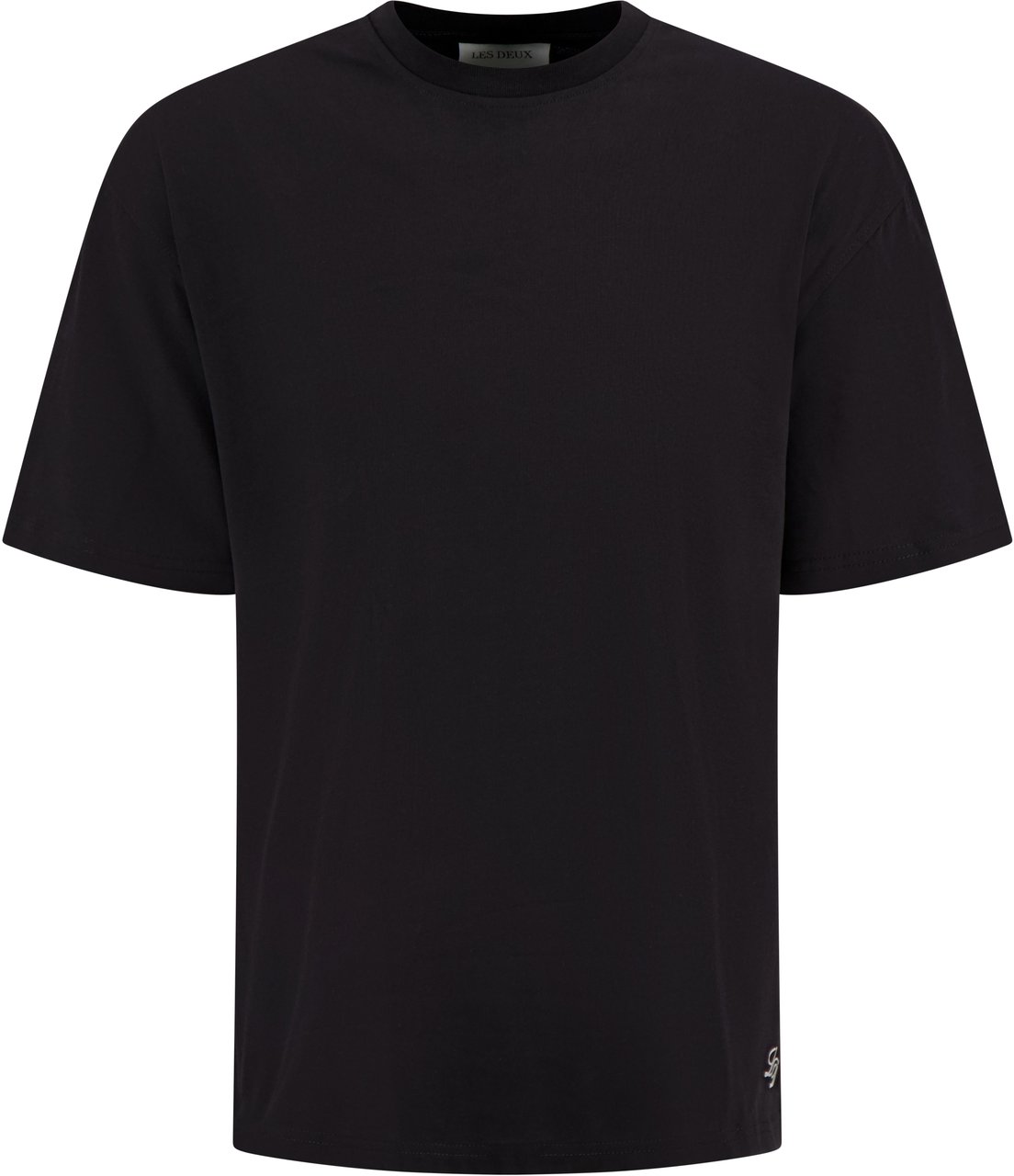 Les Deux T-shirt Zwart Zwart