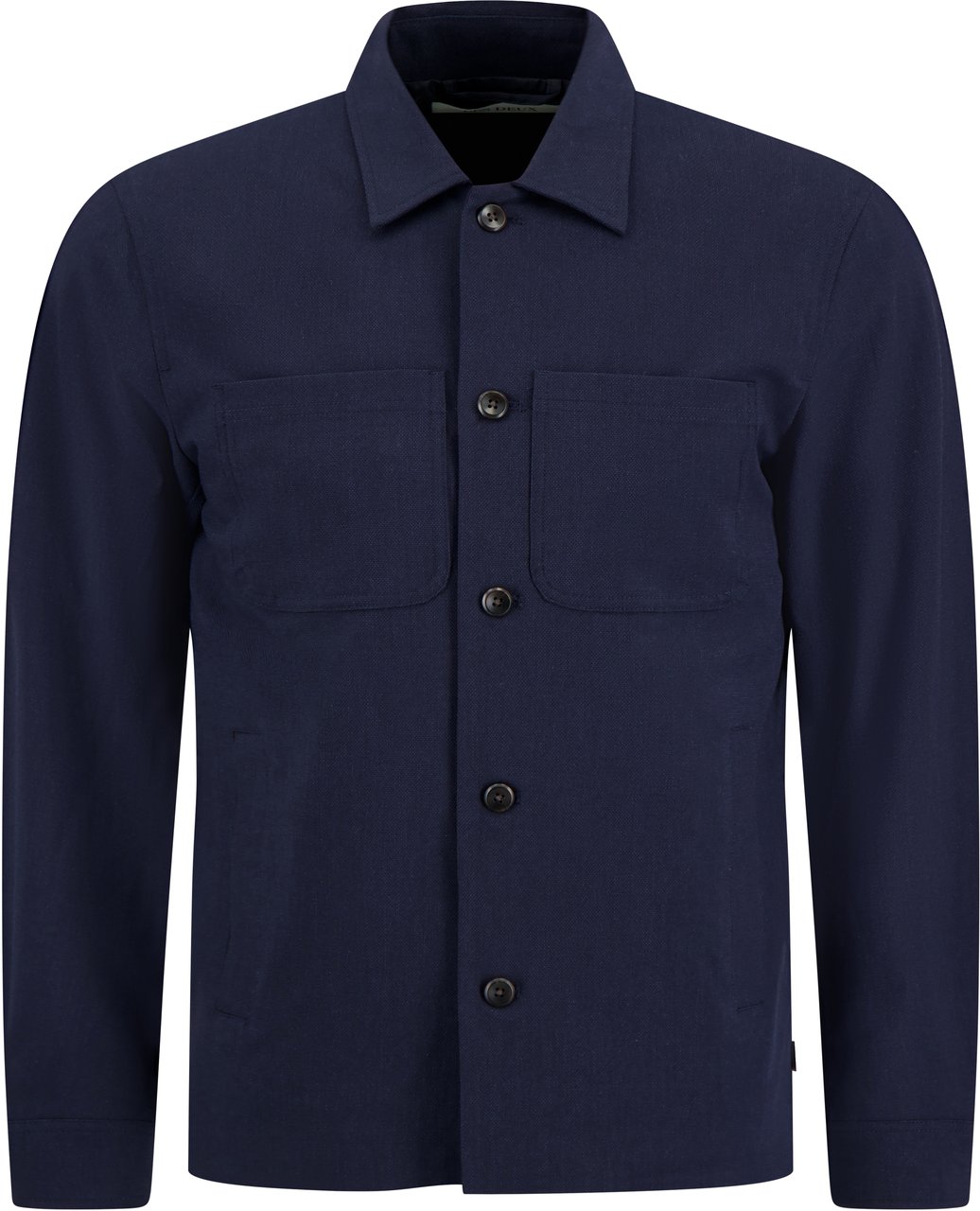 Les Deux Jas Blauw Blauw